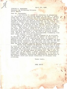 Letter re Manunuri status